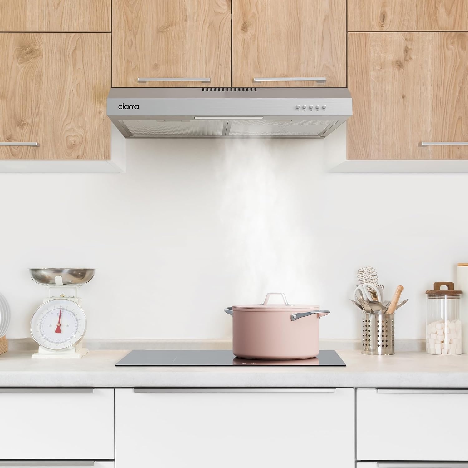 Hotte aspirante 60 cm inox - Classe A+ - Jusqu'à -59% de remise