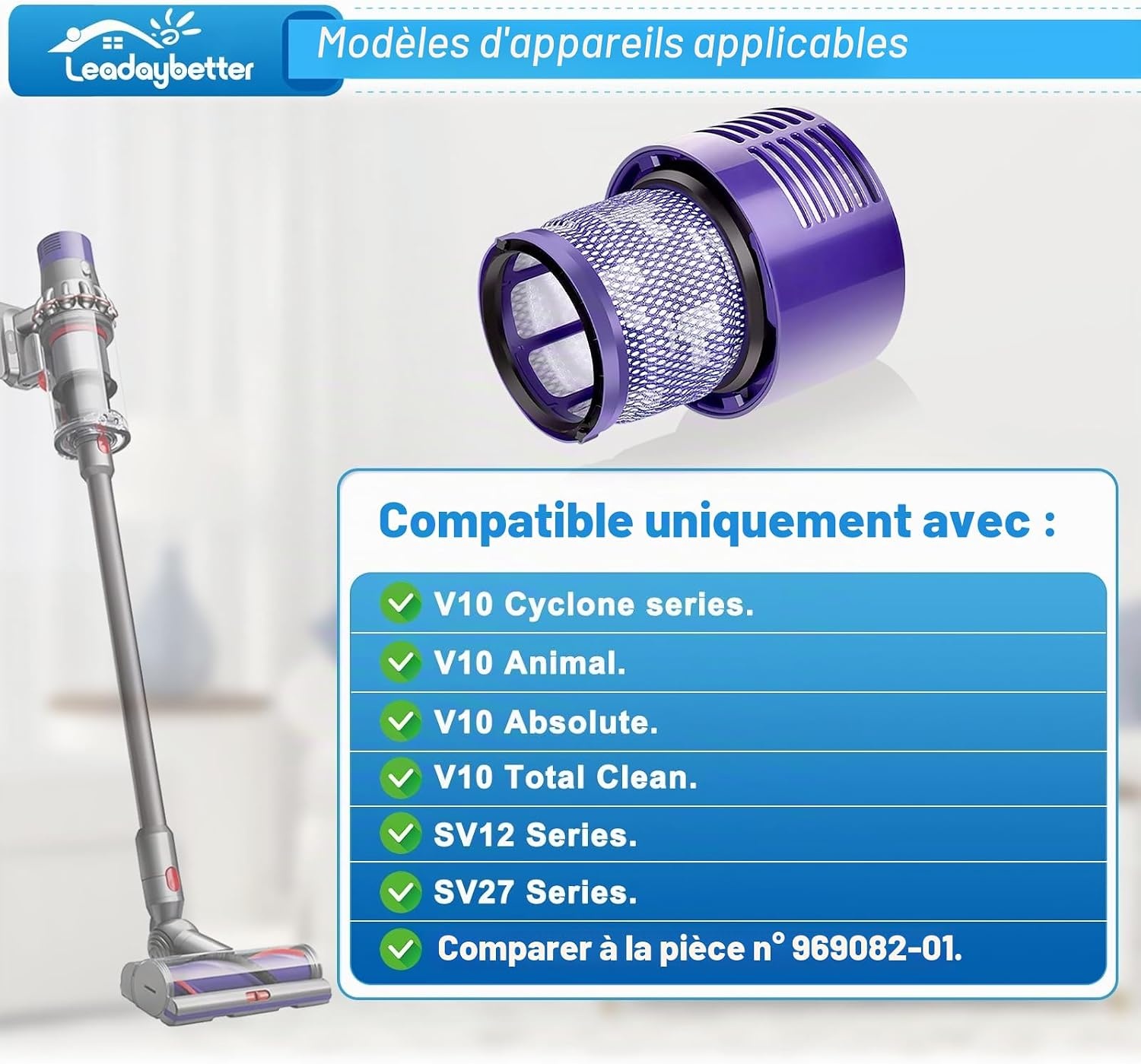 Lot de 2 Filtres HEPA Aspirateur - Jusqu'à 41% de remise sur l'Outlet