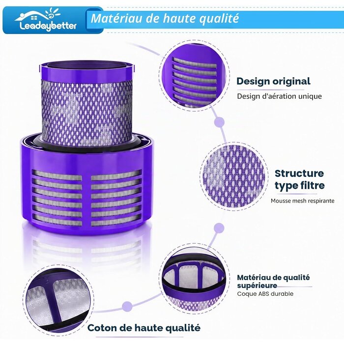 Lot de 2 Filtres HEPA Aspirateur - Jusqu'à 41% de remise sur l'Outlet