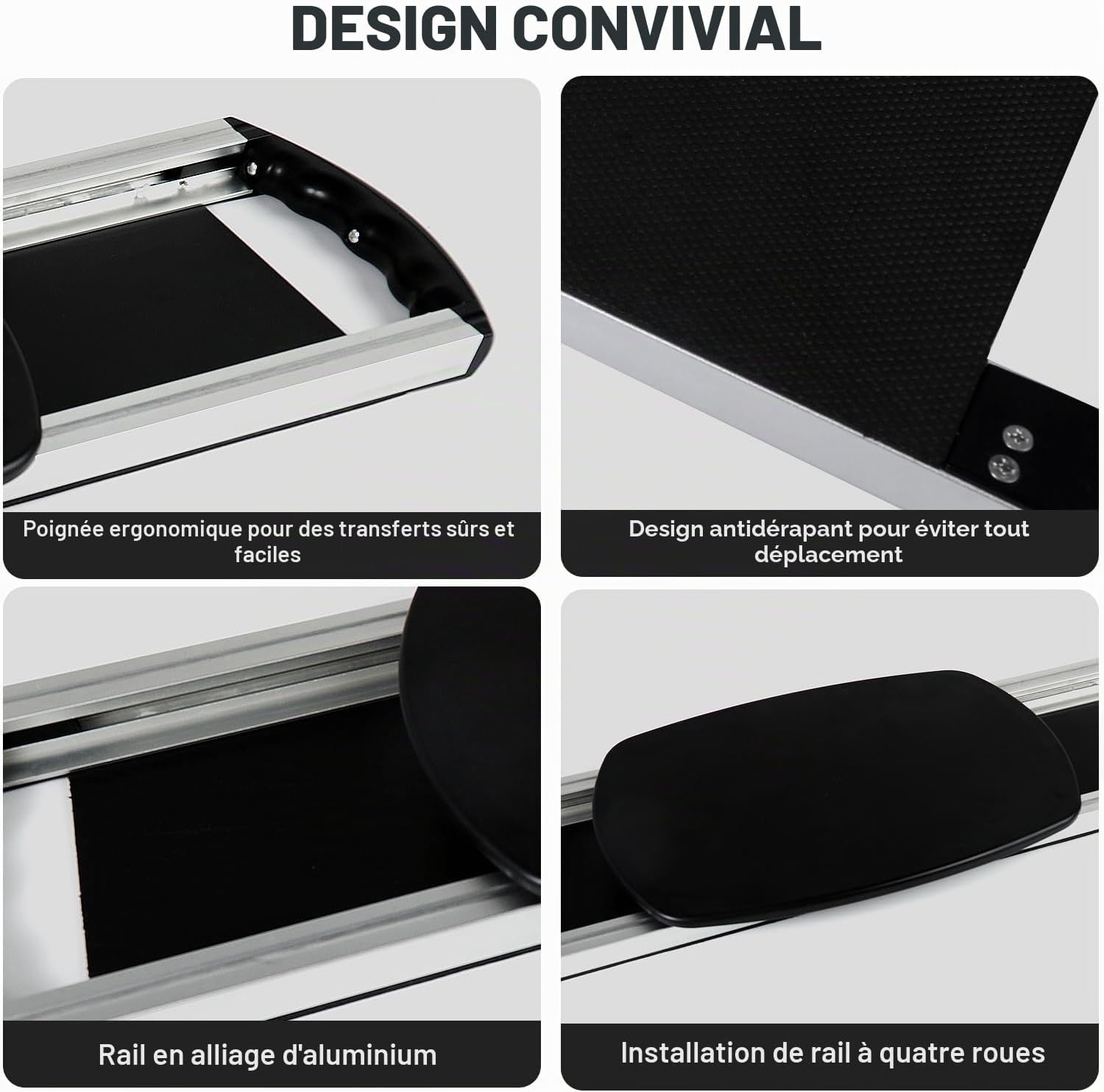 Planche de transfert ergonomique - 61% de remise