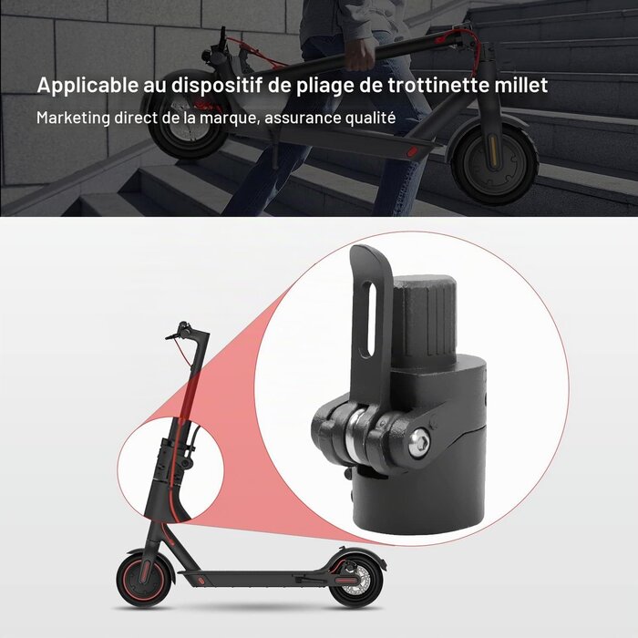 Mécanisme de pliage pour trottinette électrique - Jusqu'à 37% de remise