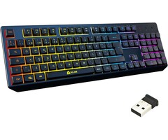 Clavier Gaming Sans Fil Espagnol RGB - Jusqu'à -40% sur l'Outlet