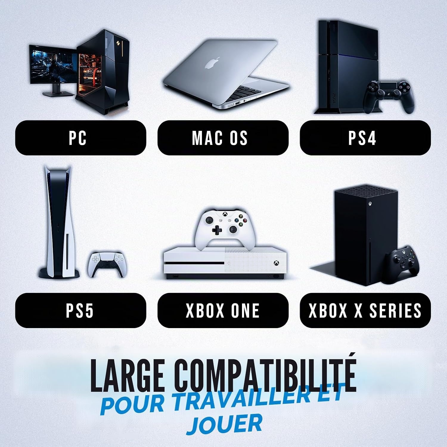 Clavier Gaming Sans Fil Espagnol RGB - Jusqu'à -40% sur l'Outlet