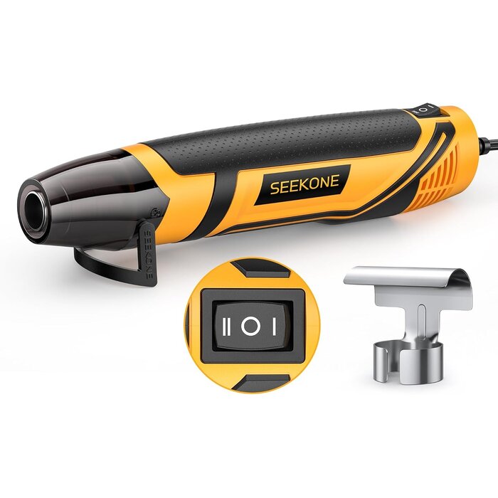 Mini pistolet à air chaud 350W - Turquoise - Jusqu'à -33% sur l'outlet