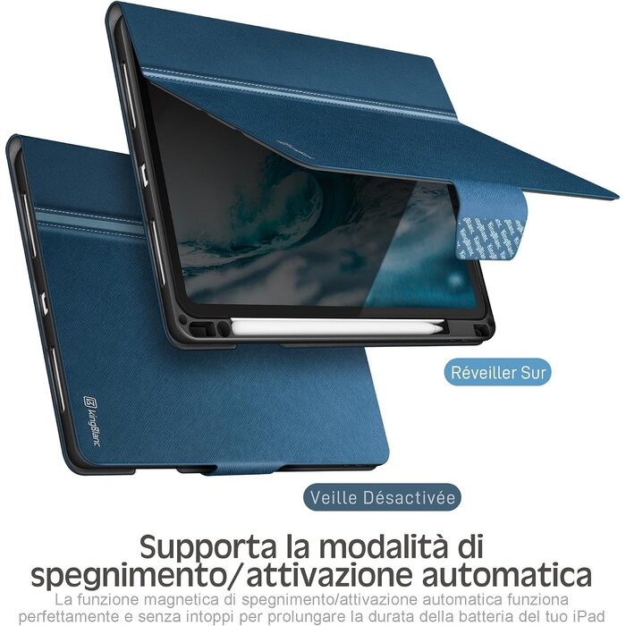 Étui de protection pour iPad Air 11" (2024-2020) - Bleu - Jusqu'à -38%