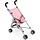 Poussette pour Poupée Pliable Rose - Jusqu'à -38% de remise