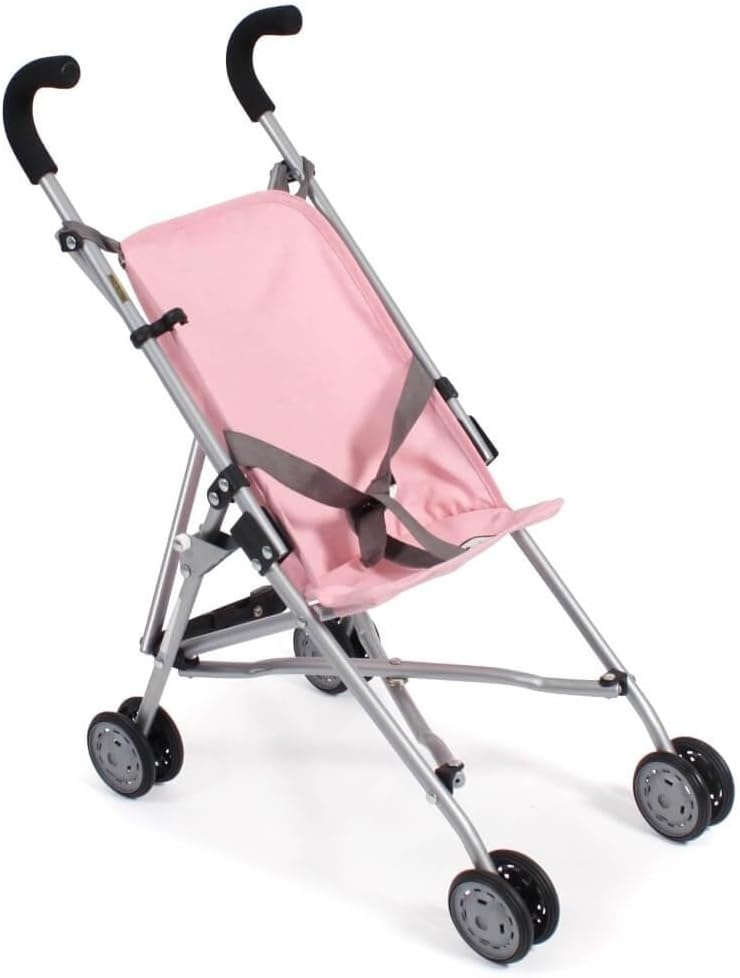 Poussette pour Poupée Pliable Rose - Jusqu'à -38% de remise