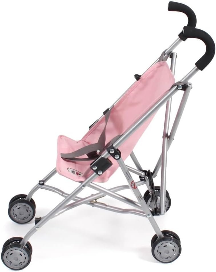 Poussette pour Poupée Pliable Rose - Jusqu'à -38% de remise