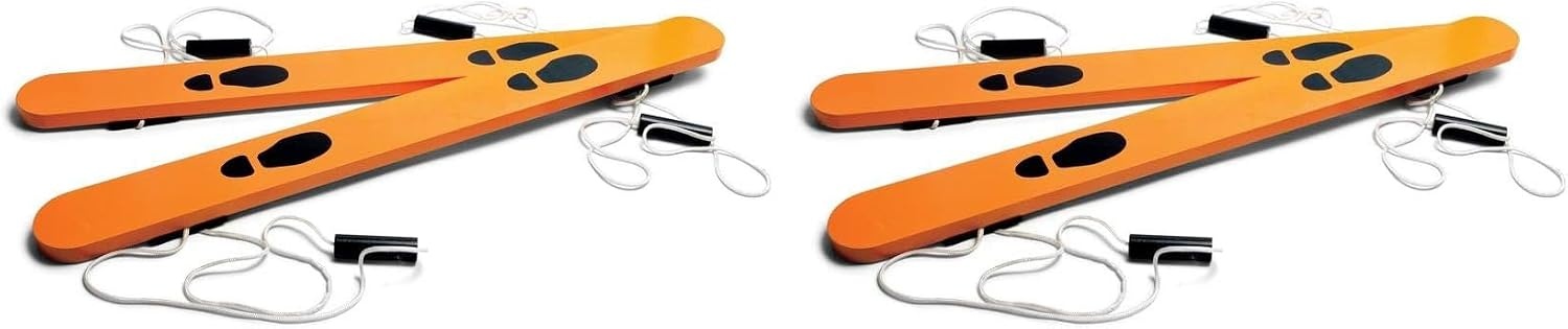 Skis de marche bois oranje hout 90 cm - 64% de remise - Équilibre et coordination