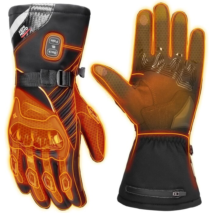 Kemimoto Gants Chauffants Moto et Ski - Taille L - Jusqu'à -36% de remise