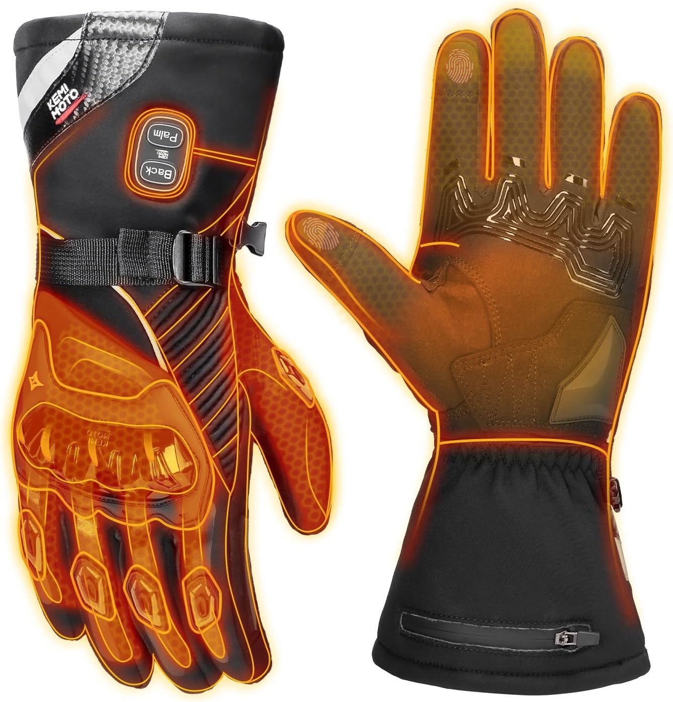 Kemimoto Gants Chauffants Électriques - Moto et Ski - Jusqu'à -36%