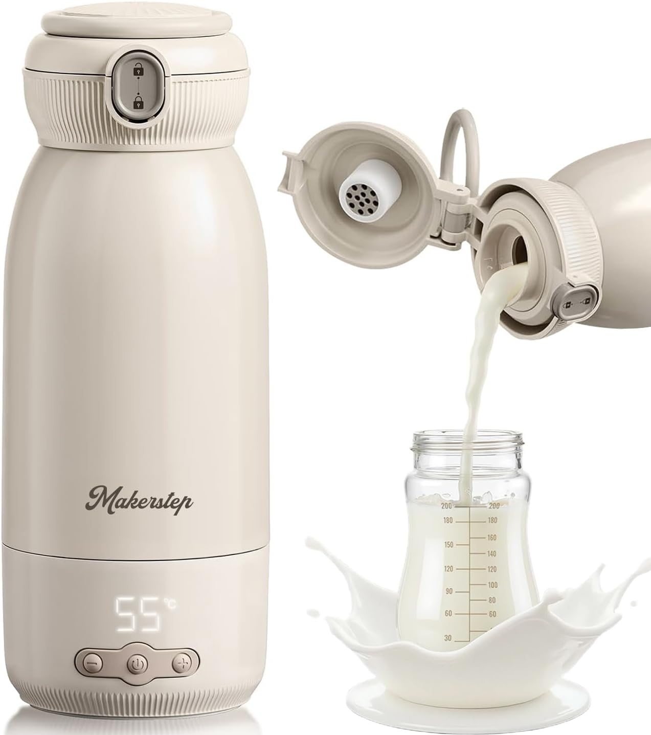 Chauffe-biberon portable 500ml - Jusqu'à -28,1% sur votre achat