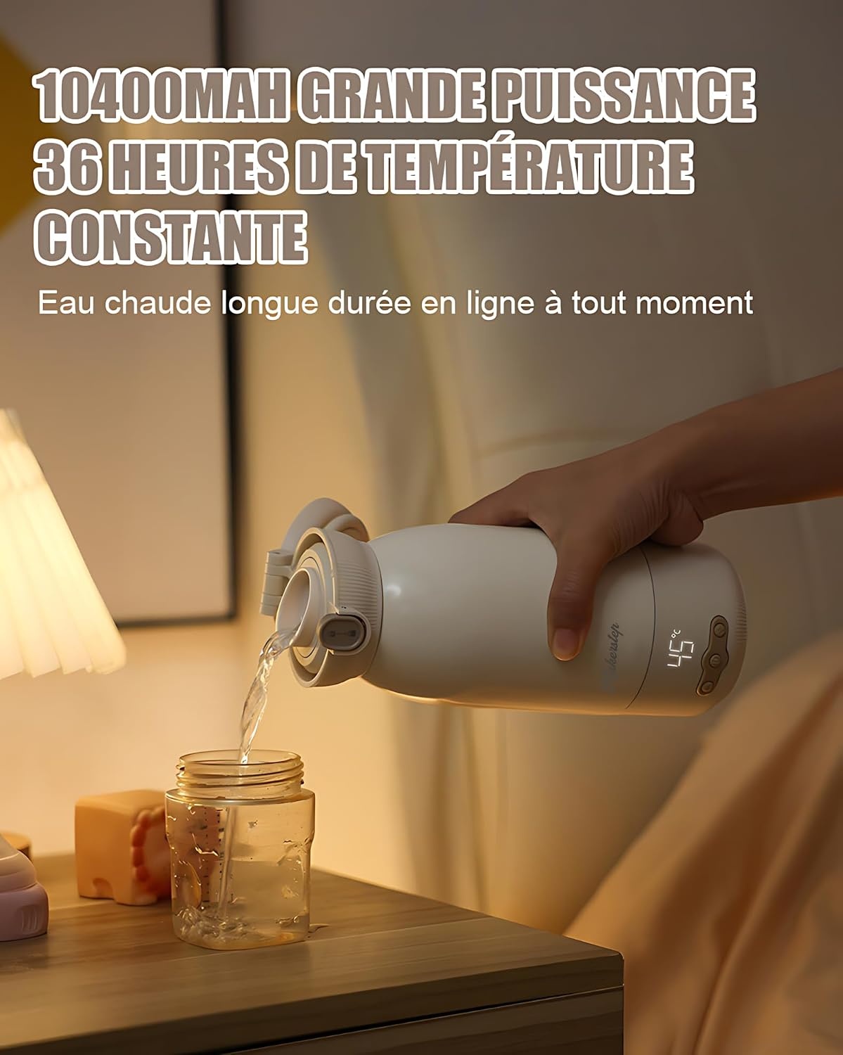 Chauffe-biberon portable 500ml - Jusqu'à -28,1% sur votre achat