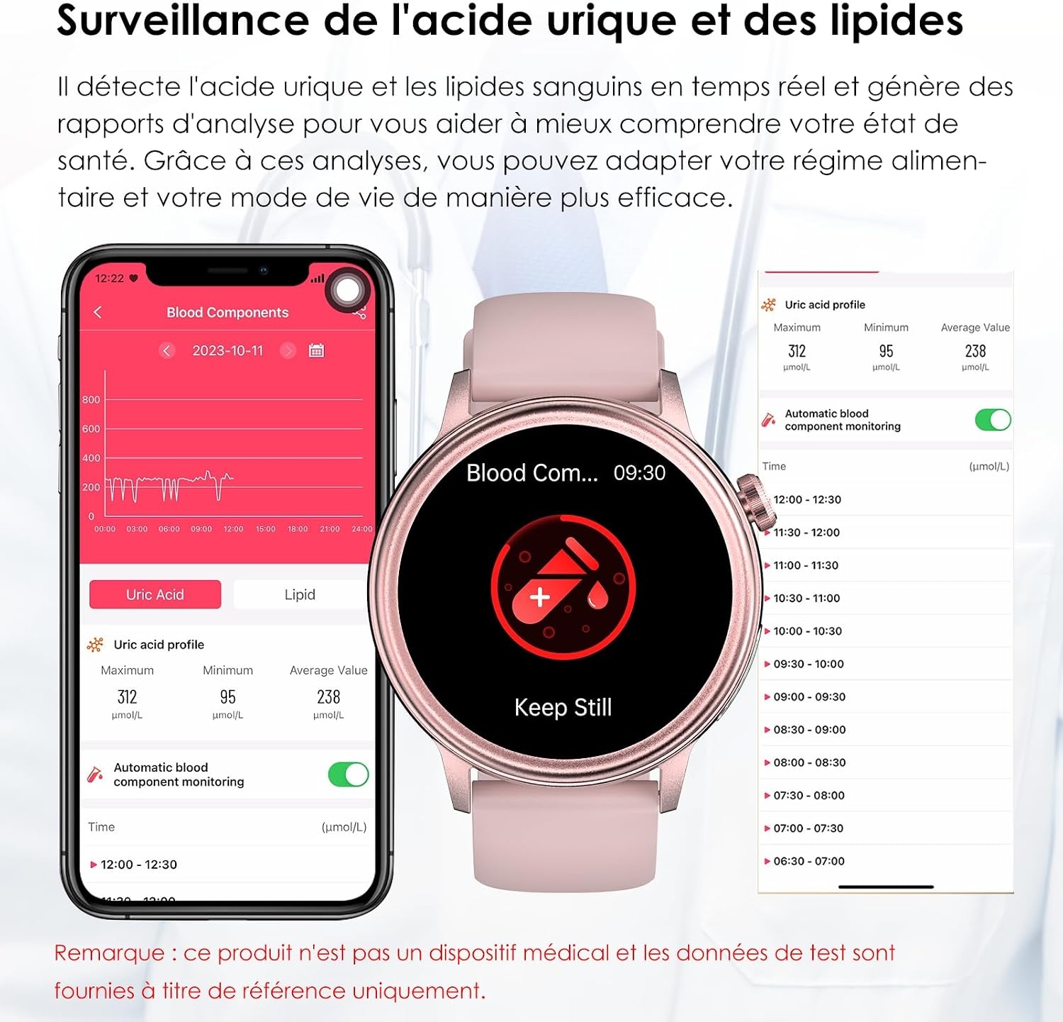 Montre Connectée Santé & Sport - Jusqu'à -55% sur votre exemplaire