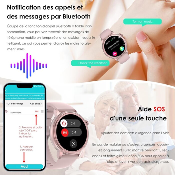 Montre Connectée Santé & Sport - Jusqu'à -55% sur votre exemplaire