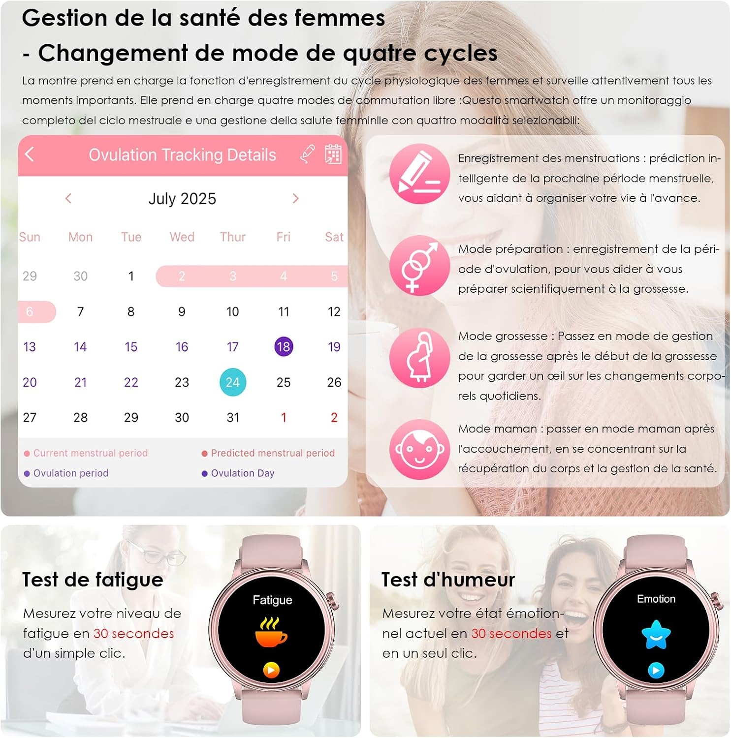 Montre Connectée Santé & Sport - Jusqu'à -55% sur votre exemplaire