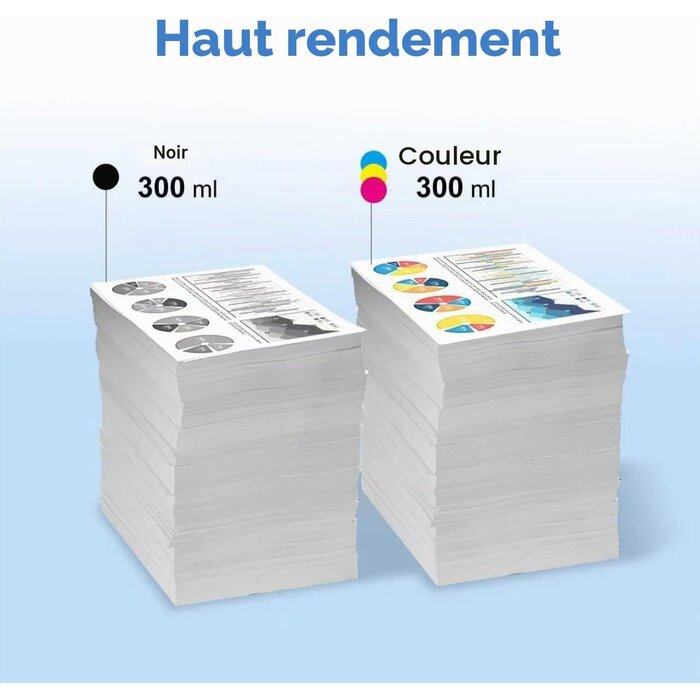 Lot de 4 cartouches 738XL pour traceurs HP - Jusqu'à 78% de remise