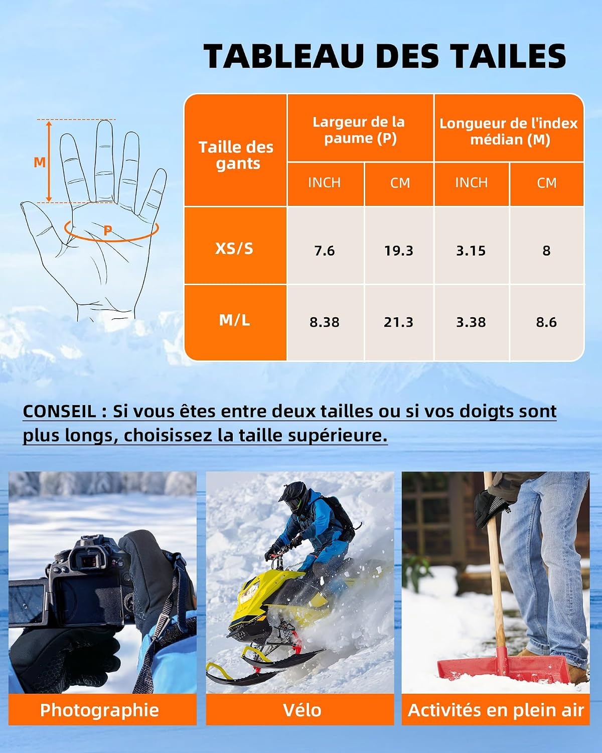 Gants chauffants rechargeables - Unisexe - Jusqu'à -79% sur le prix