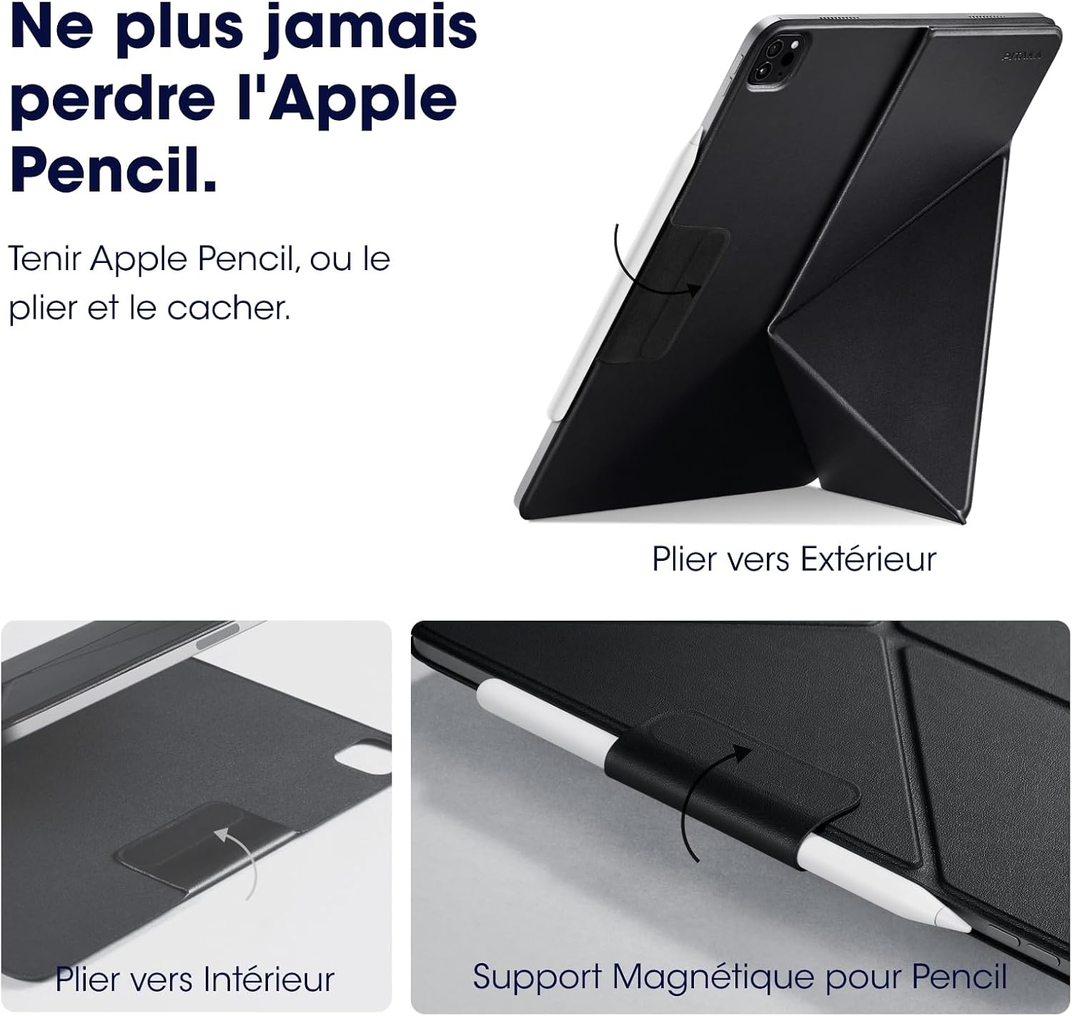 Étui Folio Magnétique pour iPad - Jusqu'à 76% de remise