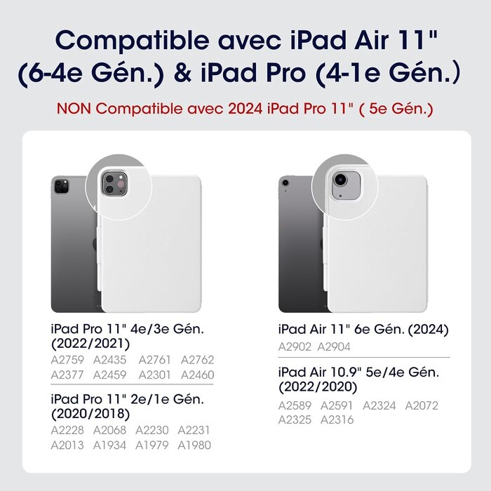 Étui Folio Magnétique pour iPad - Jusqu'à 76% de remise