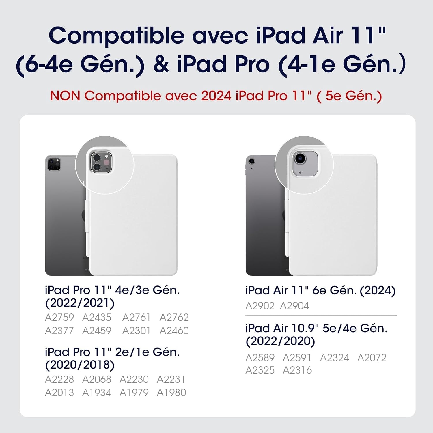Étui Folio Magnétique pour iPad - Jusqu'à 76% de remise