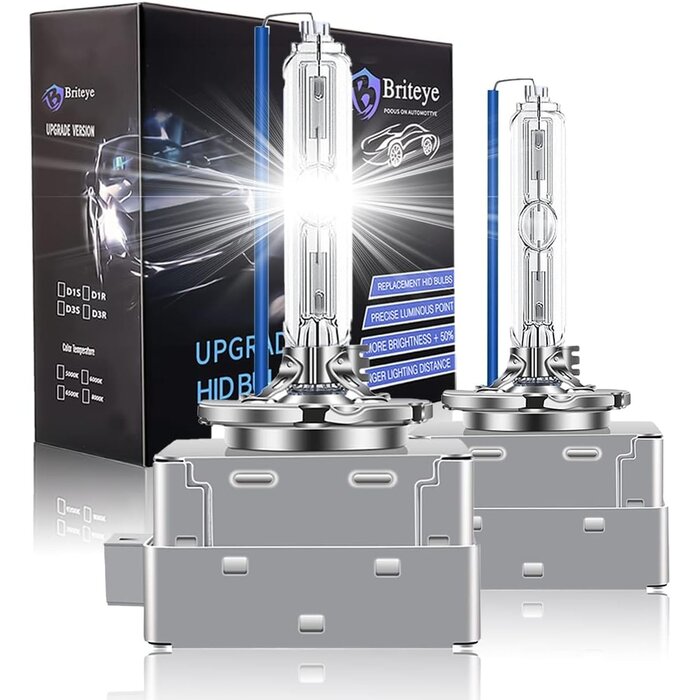 Lot de 2 Ampoules Xenon D1S 35W 6000K - Jusqu'à -34% sur le prix