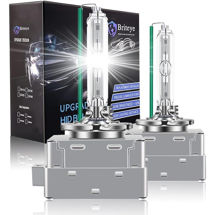Lot de 2 Ampoules Xenon D1S 35W 6000K - Jusqu'à -34% sur le prix