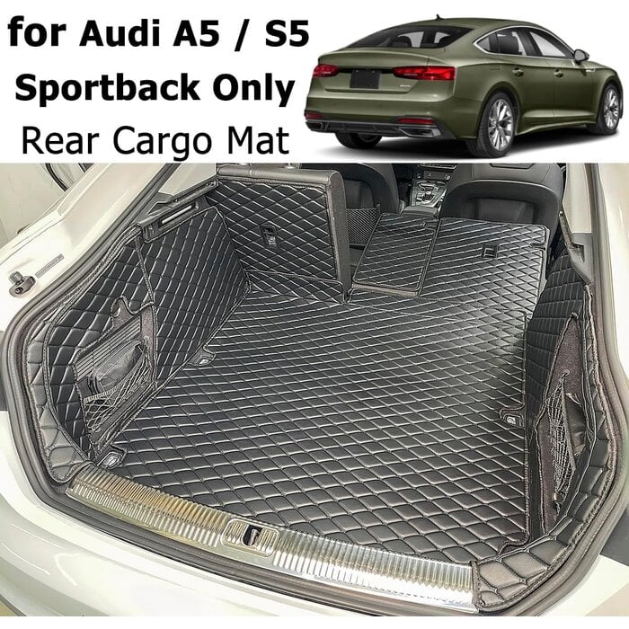 Tapis de coffre pour Audi A5/S5 Sportback - Protection intégrale - Jusqu'à 76%