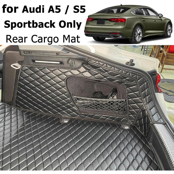 Tapis de coffre pour Audi A5/S5 Sportback - Protection intégrale - Jusqu'à 76%