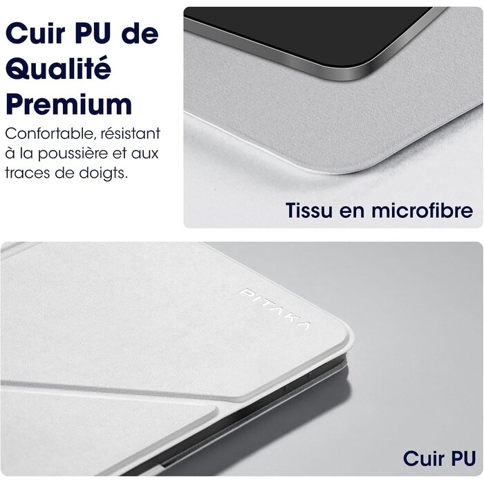 Étui Premium pour iPad Air 13" & Pro 12.9" - Blanc - Jusqu'à -70%