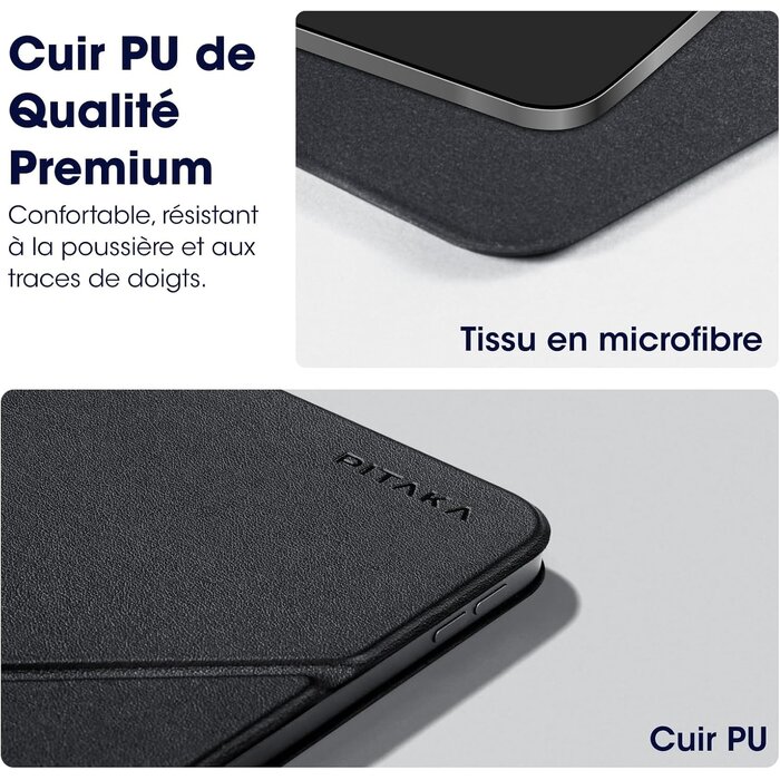 Étui folio magnétique pour iPad Air 13"/Pro 12.9" - Jusqu'à 76% de réduction