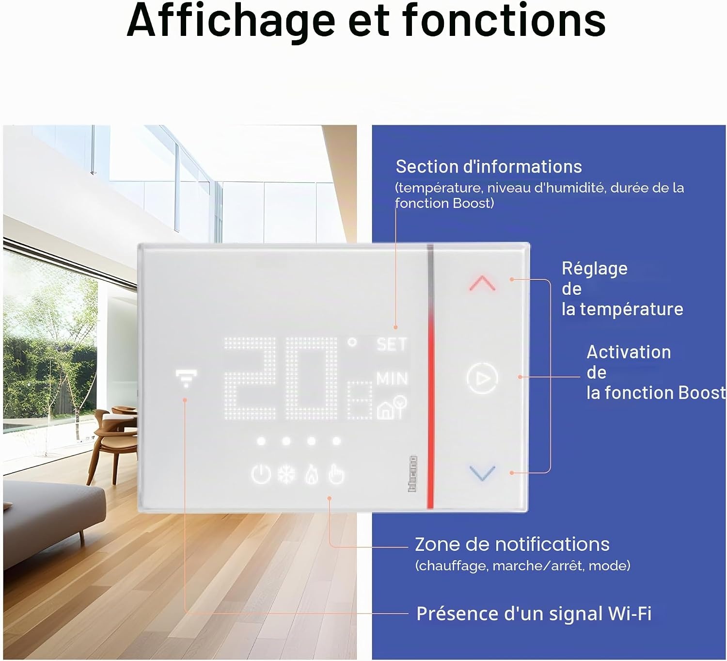 Thermostat connecté WiFi programmable - Jusqu'à -78% sur le prix neuf