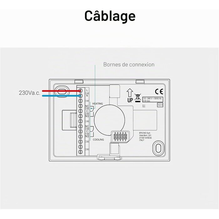 Thermostat connecté WiFi programmable - Jusqu'à -78% sur le prix neuf
