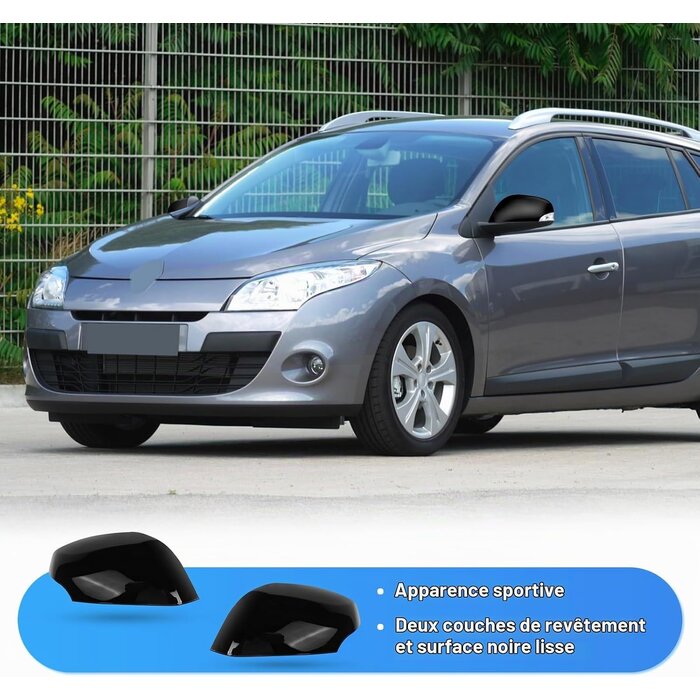 Coques de rétroviseurs pour Renault Megane MK3 - Jusqu'à 72% de remise