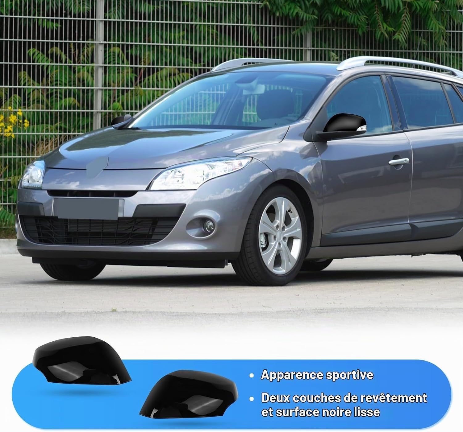 Coques de rétroviseurs pour Renault Megane MK3 - Jusqu'à 72% de remise