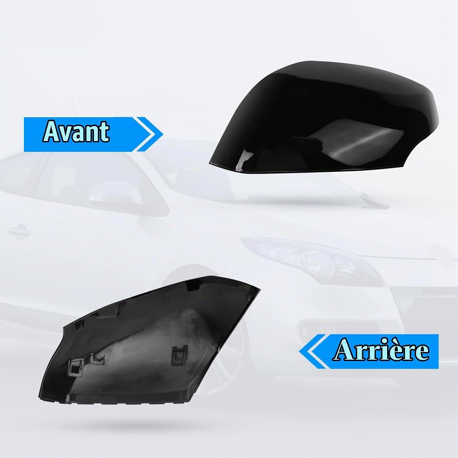 Coques de rétroviseurs pour Renault Megane MK3 - Jusqu'à 72% de remise