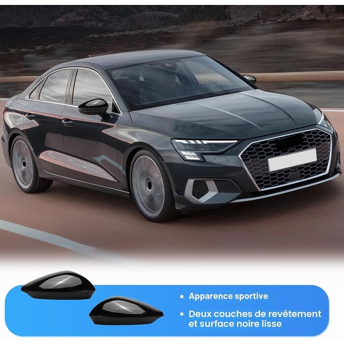 Coques de Rétroviseurs Carbone pour Audi 8Y - Jusqu'à 74% de réduction