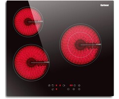 Table de cuisson vitrocéramique 60 cm - 3 zones - Jusqu'à -77% de réduction