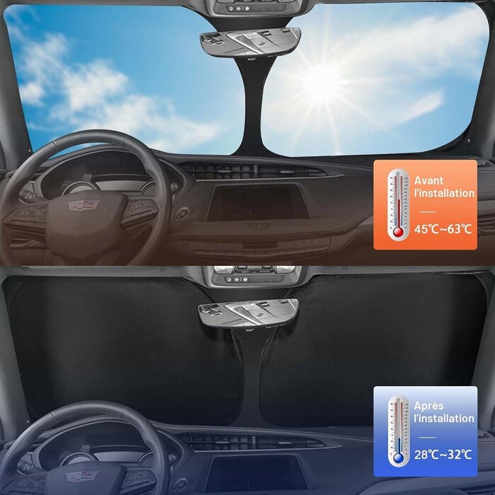 Pare-soleil pour Citroën C5 Aircross (2017-2024) - Jusqu'à 70% de remise