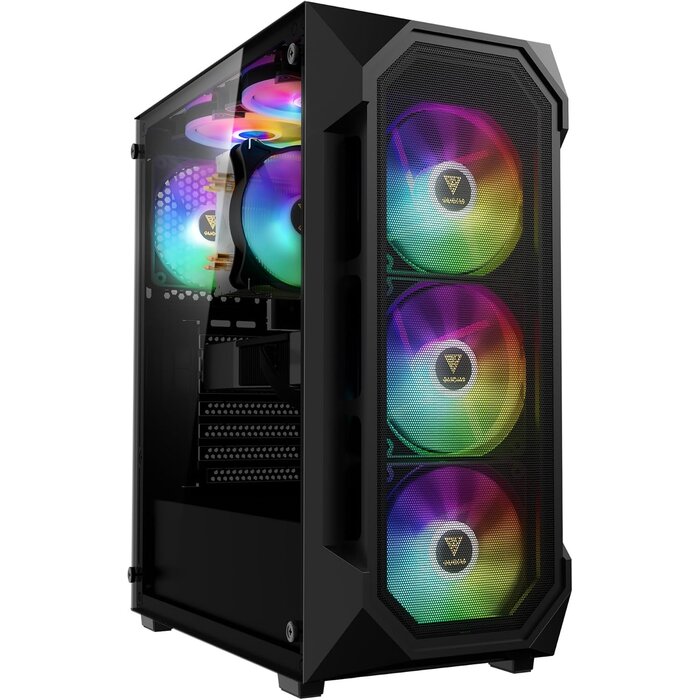 Boîtier PC ATX Blanc - 4 Ventilateurs ARGB - Jusqu'à 74% de remise
