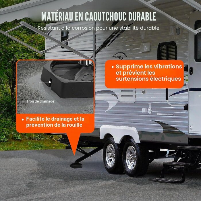 Vevor Pads de nivellement pour camping-car - Jusqu'à 70% de remise