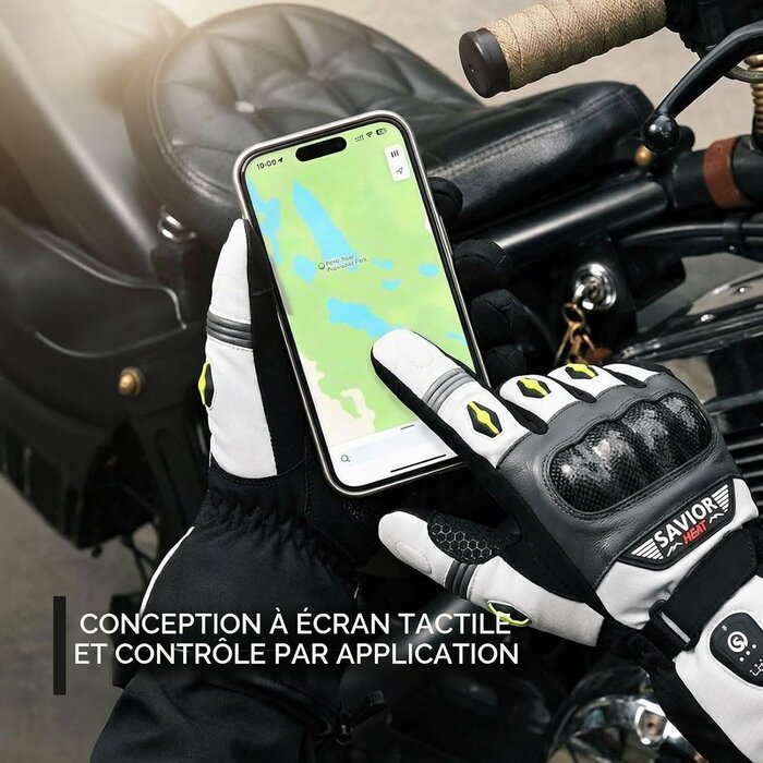 Gants chauffants moto 3M Thinsulate - Taille M - Jusqu'à 72% de réduction