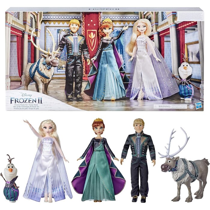 Ensemble La Reine des Neiges 2 : les 5 personnages jusqu'à -67%