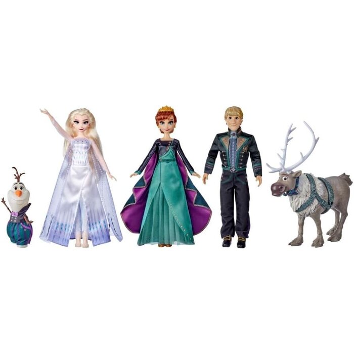 Ensemble La Reine des Neiges 2 : les 5 personnages jusqu'à -67%