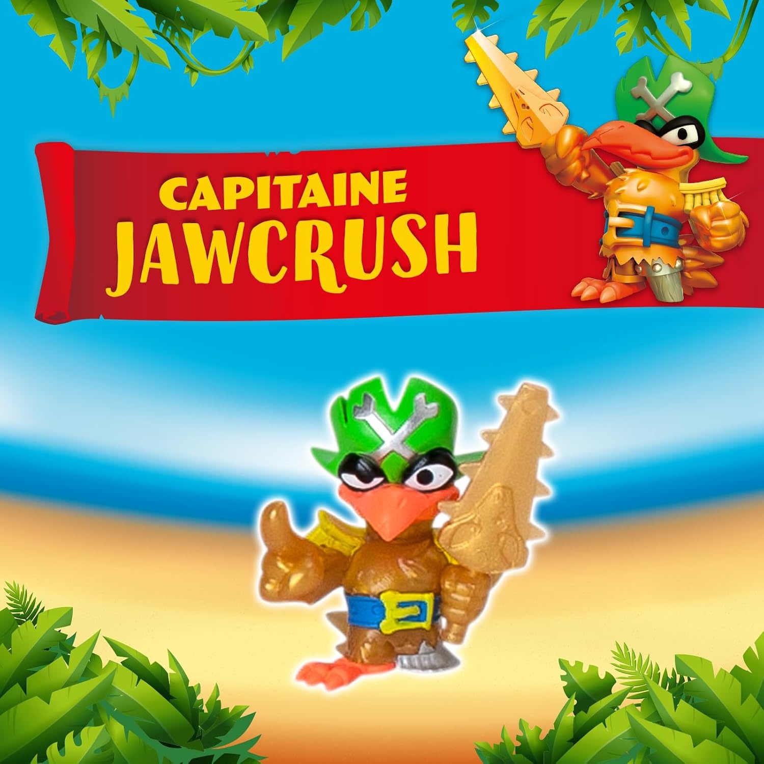 Figurine Crocodile articulé King Croc avec accessoires - Jusqu'à 38% de remise