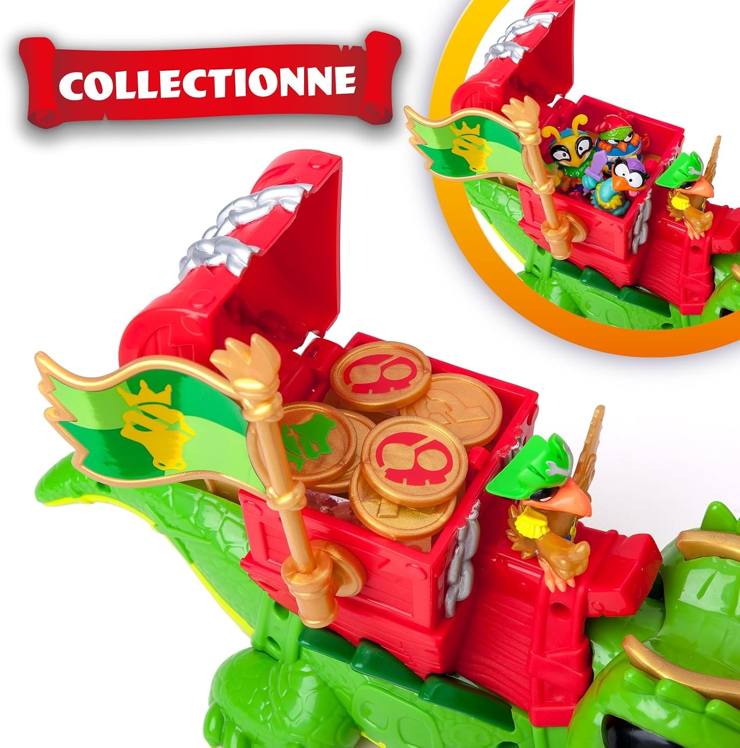 Figurine Crocodile articulé King Croc avec accessoires - Jusqu'à 38% de remise