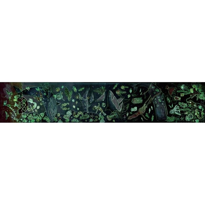 Puzzle Vie Marine Panoramique Phosphorescent - Jusqu'à 67% de réduction