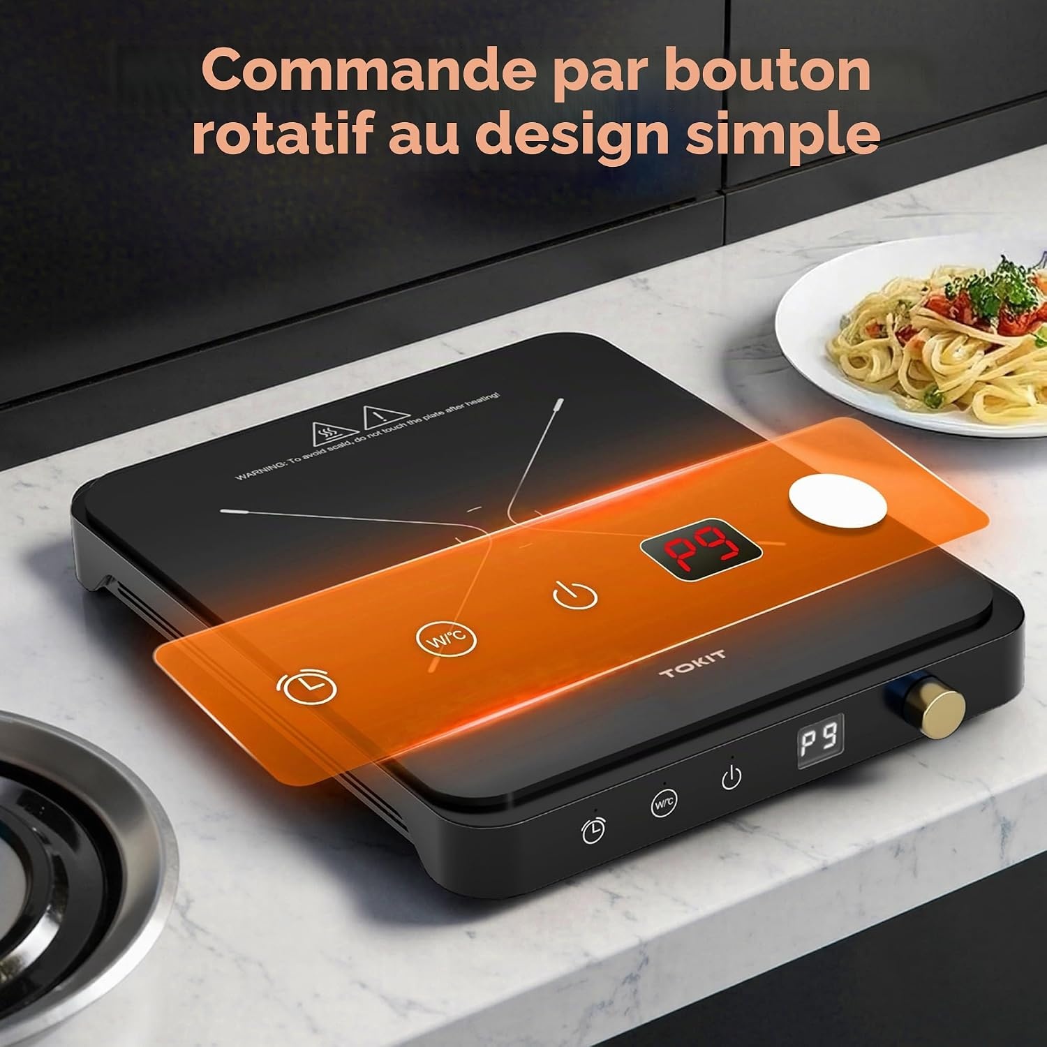 Plaque de cuisson induction 2000W - Ultra-plate - Jusqu'à 34% de remise