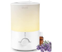 Humidificateur d'air 3L avec diffuseur et veilleuse - Jusqu'à -29%