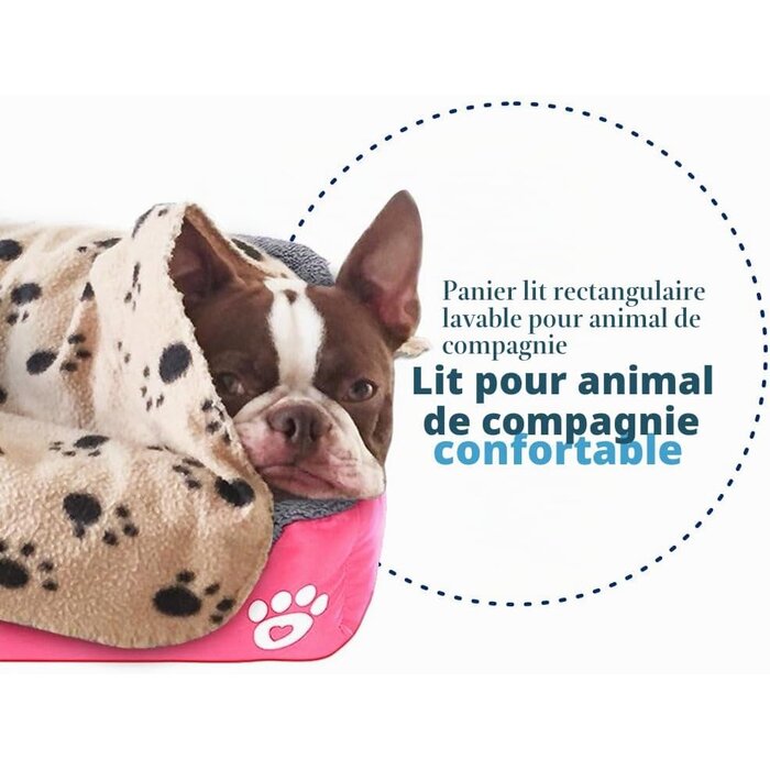Panier auto-chauffant pour animaux - 60x40cm - Jusqu'à -65% sur l'outlet